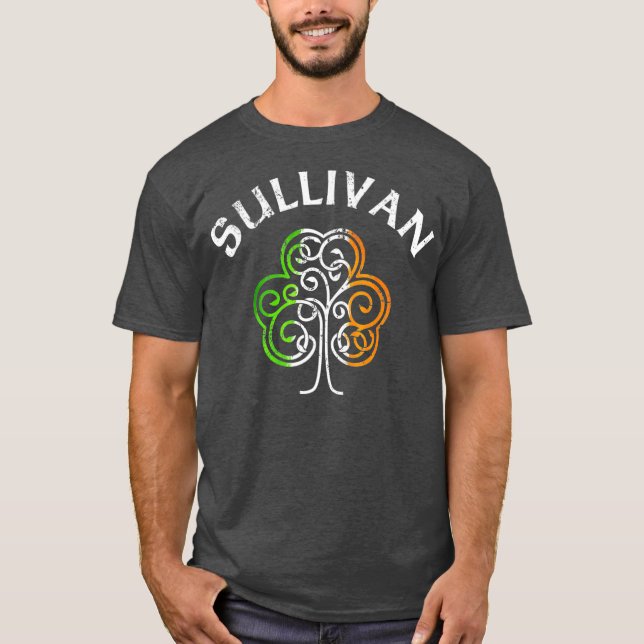 Sullivan Irish Family Name T-Shirt (Front)