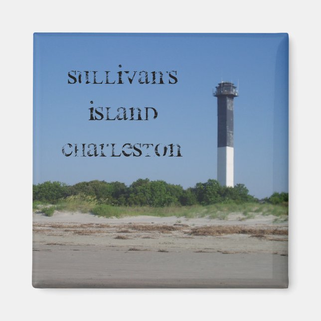 Sullivan's Island Magnet, Charleston SC Magnet (Front)
