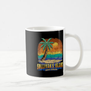Sullivan's Island South Carolina Vintage Distresse Coffee Mug