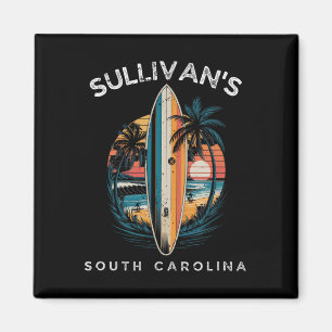 Sullivan's South Carolina Men Women Surfing Magnet