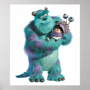 Sully and boo  poster