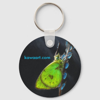 Sulpher Yellow Key Ring