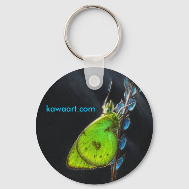 Sulpher Yellow Key Ring (Front)
