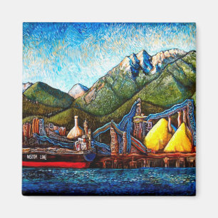 Sulphur Piles Magnet