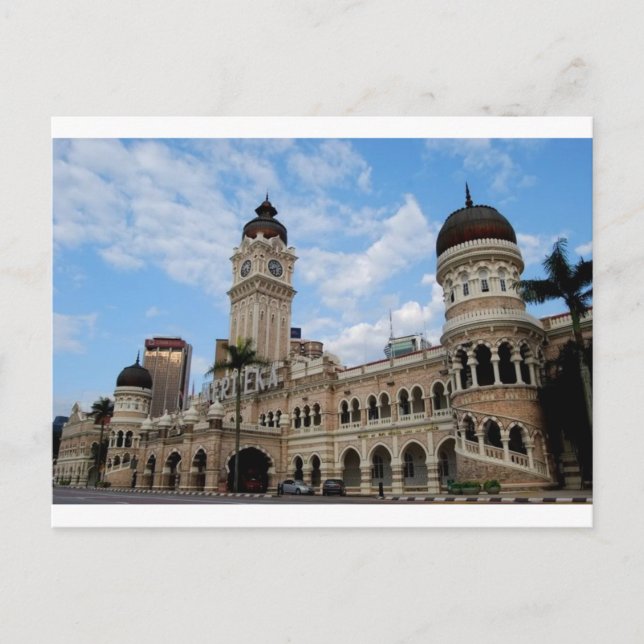 Sultan Abdul Samad, Kuala Lumpur. Postcard (Front)