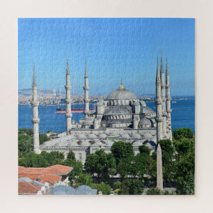 Sultan Ahmed Blue Mosque in Turkey Jigsaw Puzzle