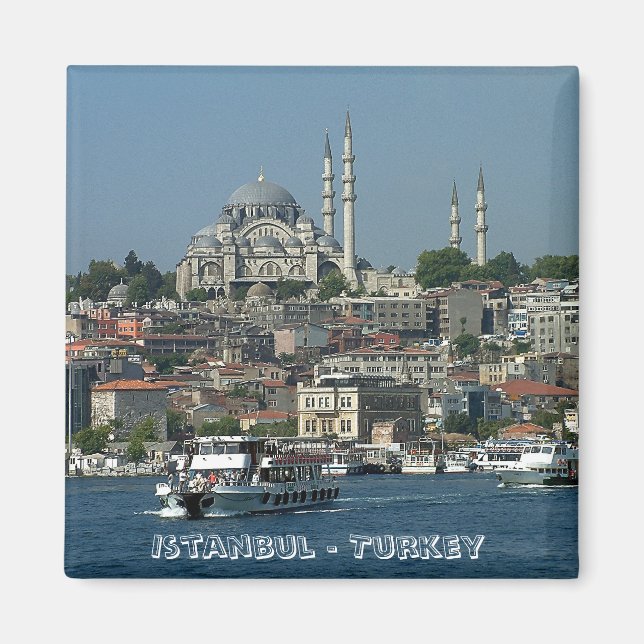 Sultan Ahmed, Istanbul, Turkey (Fridge Magnet) Magnet (Front)