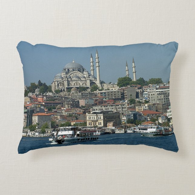 Sultan Ahmed Mosque, Istanbul (Pillow) Decorative Cushion (Front)