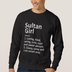 SULTAN GIRL WA WASHINGTON Funny City Home Roots Gi Sweatshirt