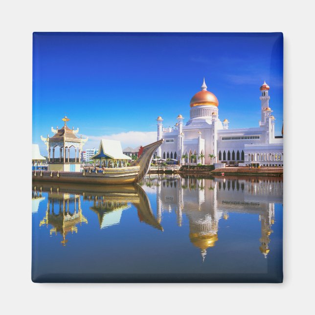 Sultan Omar Ali Saifuddien Mosque Magnet (Front)