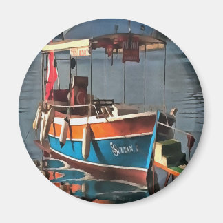 Sultan Taxi Boat Marmaris Magnet