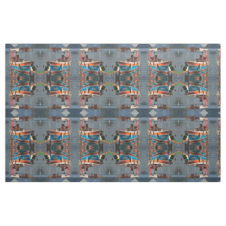 Sultan Taxi Boat Marmaris Nautical Art Fabric