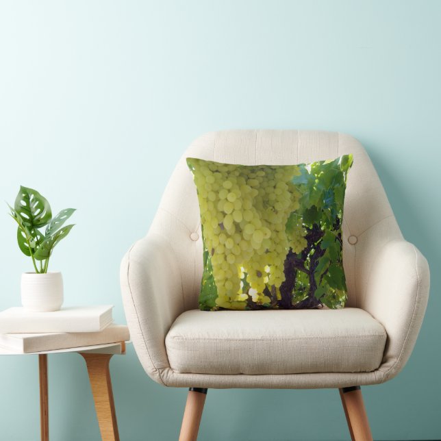 Sultana Grapes On A Grape Vine,  Cushion (Chair)