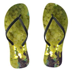 Sultana Grapes On A Grape Vine, Jandals