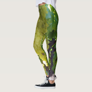 Sultana Grapes On A Grape Vine, Leggings