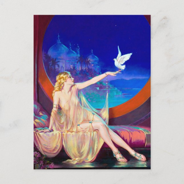 Sultana Pin Up Postcard (Front)