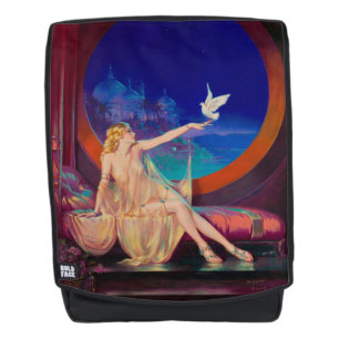Sultana the Arabian Sultan's Concubine 1925 Backpack