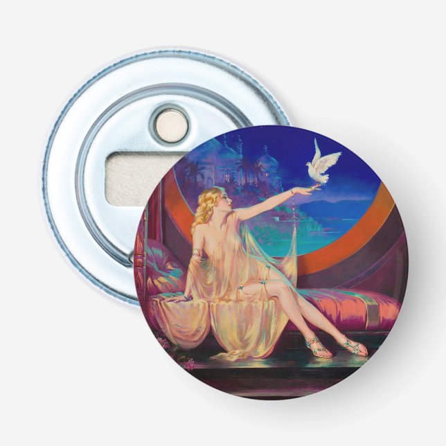 Sultana the Arabian Sultan's Concubine 1925 Bottle Opener (Front)