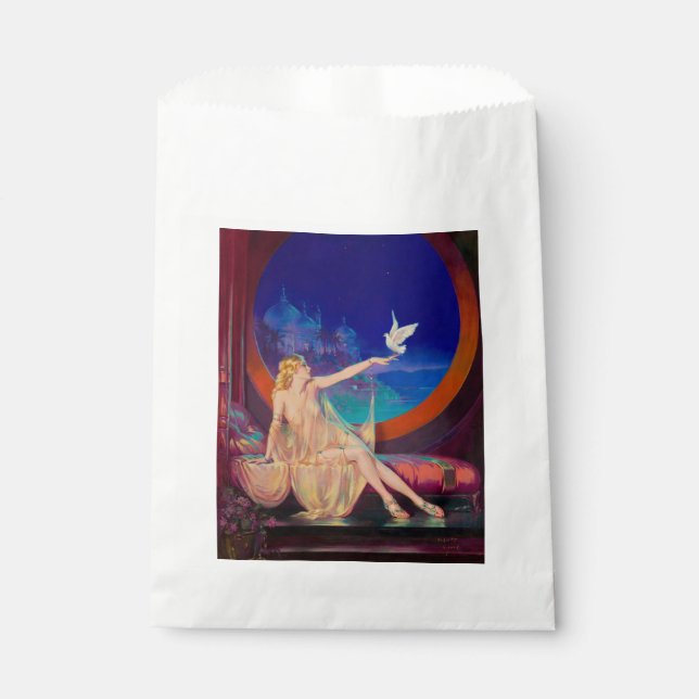 Sultana the Arabian Sultan's Concubine 1925 Favour Bags (Front)