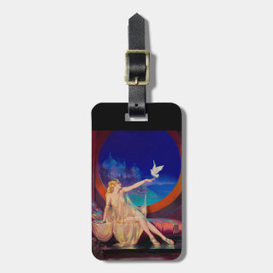 Sultana the Arabian Sultan's Concubine 1925 Luggage Tag