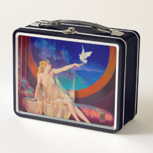 Sultana the Arabian Sultan's Concubine 1925 Metal Lunch Box