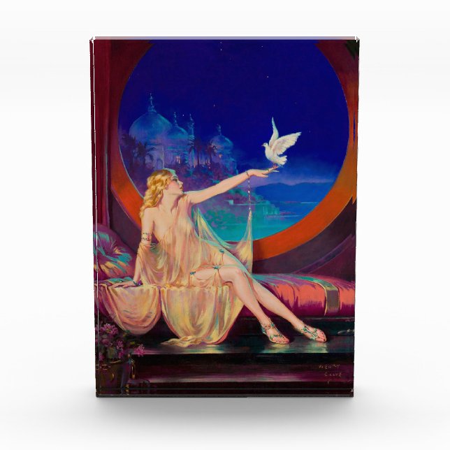 Sultana the Arabian Sultan's Concubine 1925 Photo Block (Front)