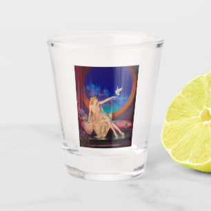 Sultana the Arabian Sultan's Concubine 1925 Shot Glass