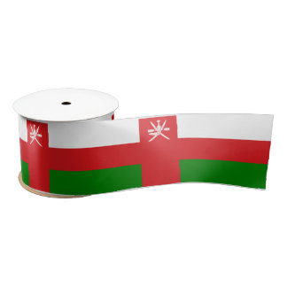Sultanate of Oman Flag Satin Ribbon