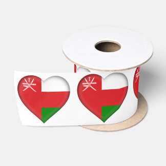 Sultanate of Oman Flag Satin Ribbon