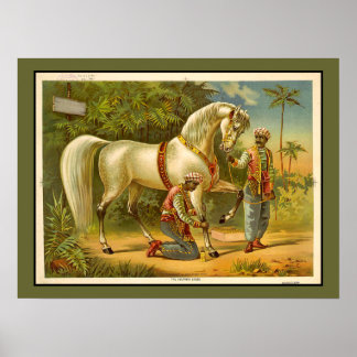 Sultans Steed RARE VINTAGE POSTER Customised