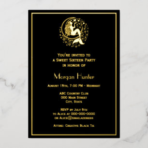 Sultry Mermaid on Crescent Moon Sweet Sixteen