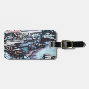 Sultry Prelude to Dusk, Jaffe, Israel Luggage Tag