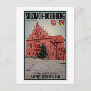Sulzbach-Rosenberg - Rathaus Postcard