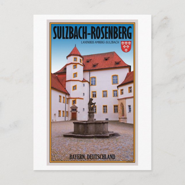 Sulzbach-Rosenberg - Sulzbach Castle Postcard (Front)