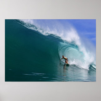 Sumatra Barrel Ride: Epic Surfing in Indonesia  Poster