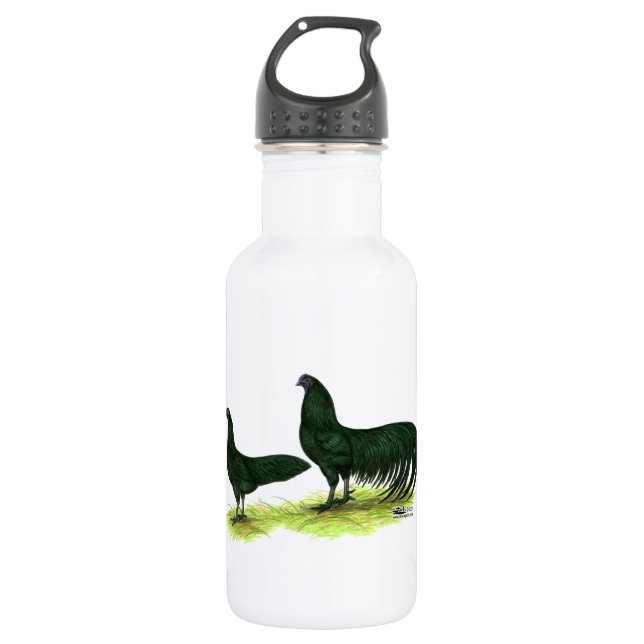Sumatra Black Chickens 532 Ml Water Bottle (Front)