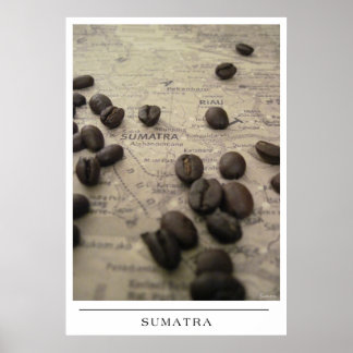 Sumatra - Send Coffee Art Poster
