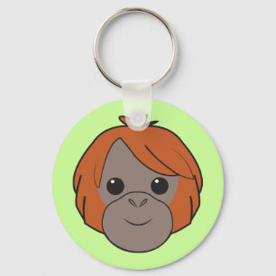 Sumatran Orangutan Keychain