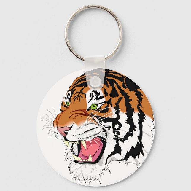Sumatran tiger key ring (Front)