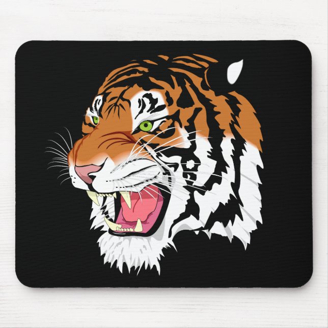 sumatran tiger mouse pad (Front)