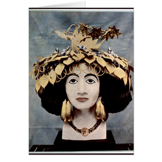Sumerian headdress worn by Queen Shub-ad (Front)