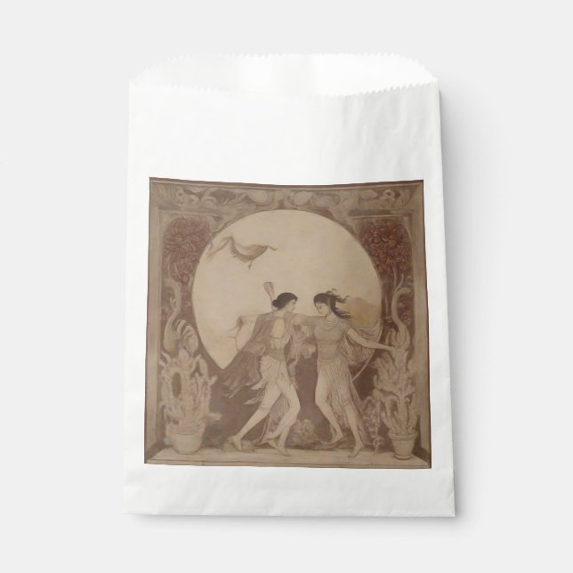Sumerian Marriage in the Autumn Moon Favour Bags (Front)