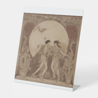 Sumerian Marriage in the Autumn Moon Pedestal Sign