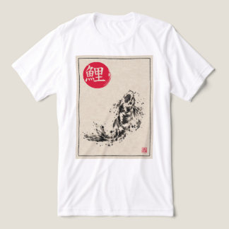 Sumi-e Koi – Spirit of Japan Tri-Blend Shirt