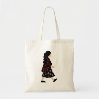 Sumi Naga Girl with Naga Bag Tribal Tote Bag