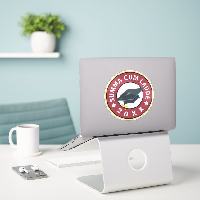 Summa Cum Laude Graduation (Laptop On Desk)