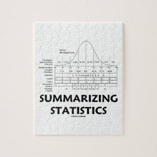 Summarising Statistics (Bell Curve Distribution) Jigsaw Puzzle