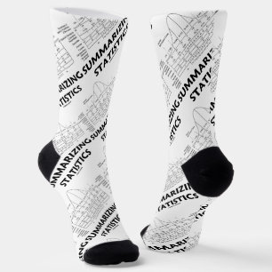 Summarising Statistics Normal Distribution Curve Socks