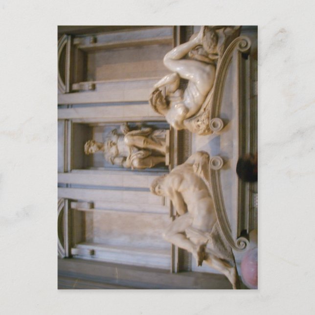 Summary Cappelle Medicee (Medici Chapels) in Flore Postcard (Front)