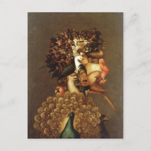 Summary Description Giuseppe Arcimboldo The Air . Postcard
